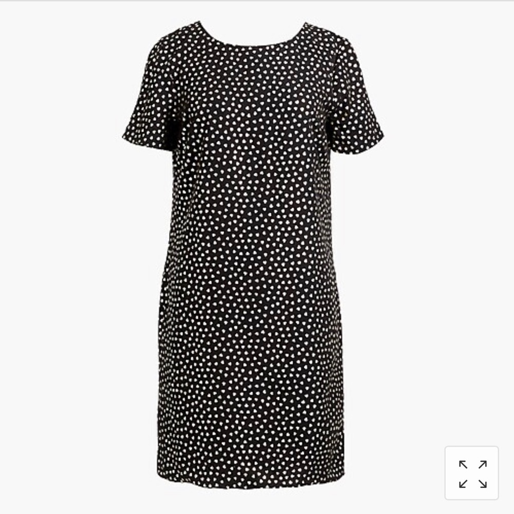 J Crew 💛 shift dress 🖤 sz 2